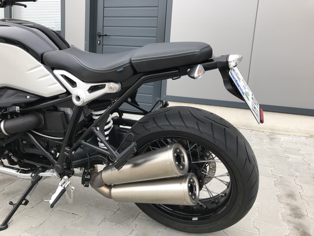 Barracuda CLASSIC Kennzeichenhalter speziell für BMW R NineT Pure - Racer -  Scrambler Online-Verkauf 